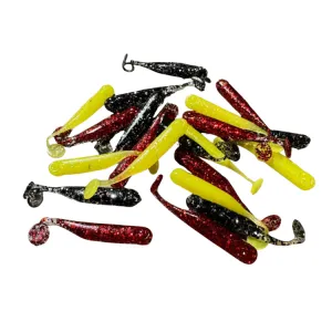 Great Fish GF1 BABY 29 mm MIX6 – gumy ultralight 21 szt.