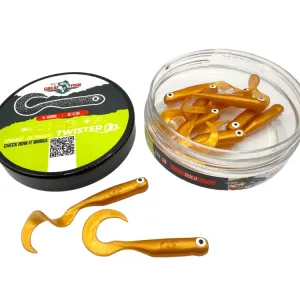 Great Fish GF1 Twister 49 mm Gold – 10 szt.