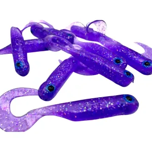 Great Fish GF1 Twister 49 mm Glitter Light Purple – 10 szt.