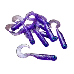 Great Fish GF1 Twister 49 mm Glitter Light Purple – 10 szt.