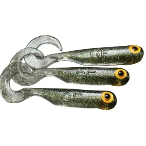 Great Fish GF1 Twister 49 mm Natural – guma spinningowa