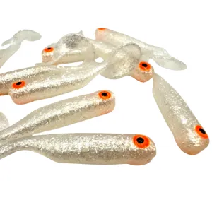 Great Fish GF1 Twister 49 mm Silver Pearl – guma spinningowa