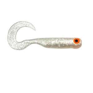 Great Fish GF1 Twister 49 mm Silver Pearl – guma spinningowa