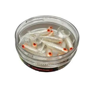 Great Fish GF1 Twister 49 mm Silver Pearl – guma spinningowa