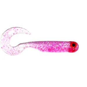 Great Fish GF1 Twister 49 mm Glitter Pink – guma spinningowa