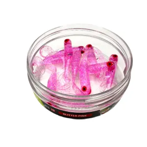 Great Fish GF1 Twister 49 mm Glitter Pink – guma spinningowa