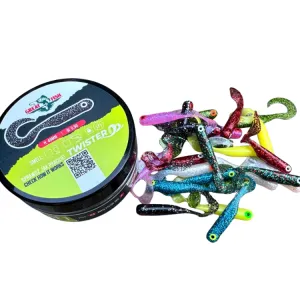Great Fish GF1 Twister 49 mm Multicolor II – guma spinningowa