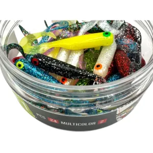 Great Fish GF1 Twister 49 mm Multicolor II – guma spinningowa