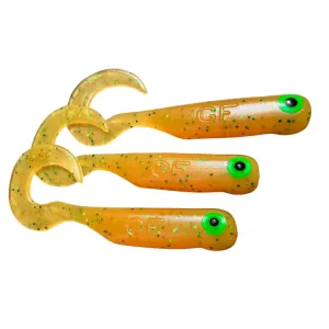 Great Fish GF1 Twister 49 mm Curry – guma spinningowa DZIEJSIOK KOOPERACJA