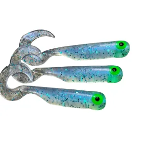 Great Fish GF1 Twister 49 mm Ice Blue – guma spinningowa DZIEJSIOK KOOPERACJA
