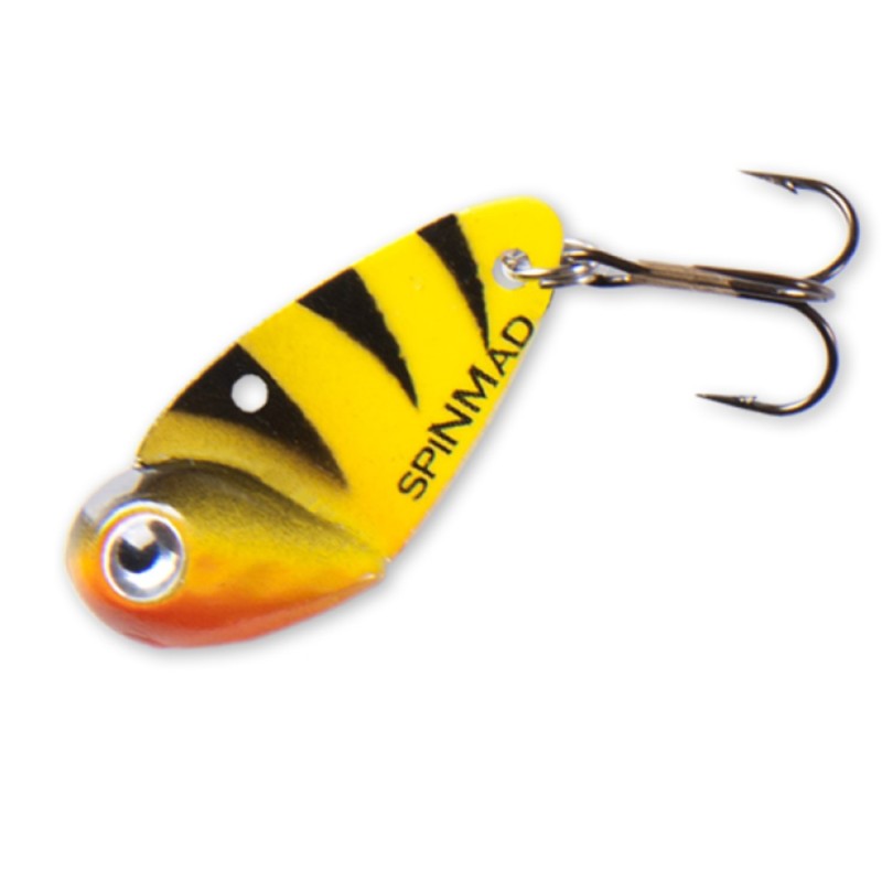 SpinMad Ćma 2,5 g 0101 – ultralekka cykada na okonie, klenie i pstrągi