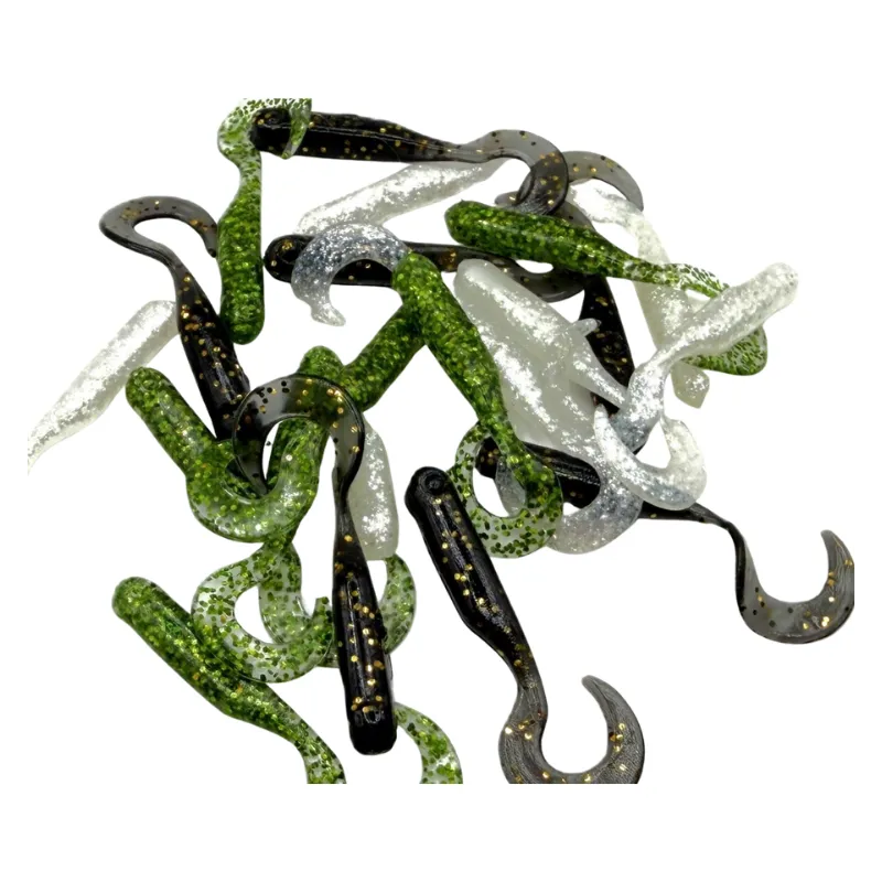 Great Fish GF1 Twister BABY 30 mm MIX3 21 szt. – guma na białoryb i okonie