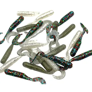Great Fish GF1 Twister BABY 30 mm MIX4 21 szt. – guma ultralight