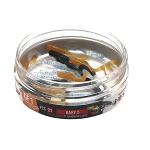 Great Fish GF1 Twister BABY 30 mm MIX5 21 szt. – guma UL na białoryb i okonie