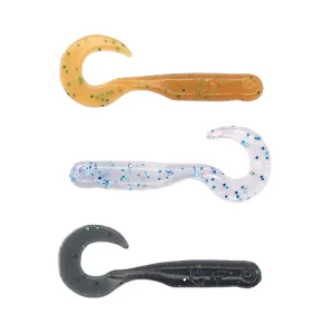 Great Fish GF1 Twister BABY 30 mm MIX5 21 szt. – guma UL na białoryb i okonie