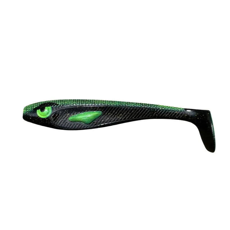 Guma Great Fish Rocky 10 cm Black Alien 2 szt. – na sandacza i szczupaka