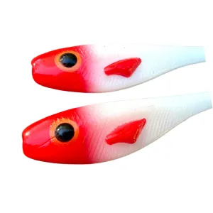 Great Fish Rocky Soft Bait Red Head 10 cm – guma spinningowa 2 szt.
