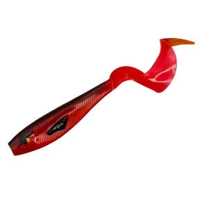 Great Fish Rocky Twister Slim Toxic Red 21 cm – duży twister 44 g