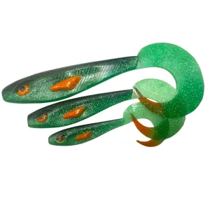Great Fish Rocky Twister Slim Toxic Green 15 cm – twister spinningowy 19 g