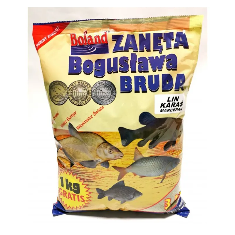Zanęta Popularna Boland 3 kg Lin, Karaś Marcepan