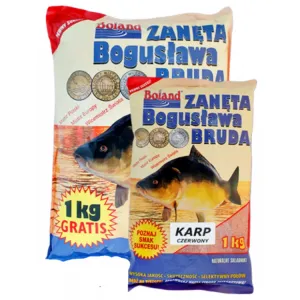 Zanęta Popularna Boland 3 kg Karp Czerwona Truskawka