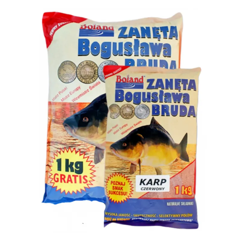 Zanęta Popularna Boland 3 kg Karp Czerwona Truskawka
