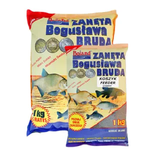 Zanęta Popularna Boland 3 kg Koszyk Feeder Czarny