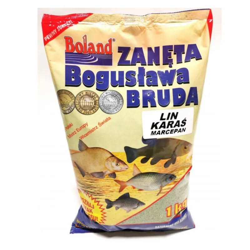 Zanęta Popularna Boland 1 kg Lin, Karaś Marcepan