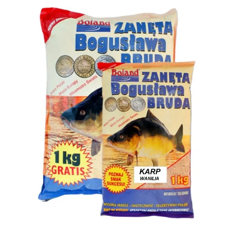 Zanęta Popularna Boland 1 kg Karp Wanilia