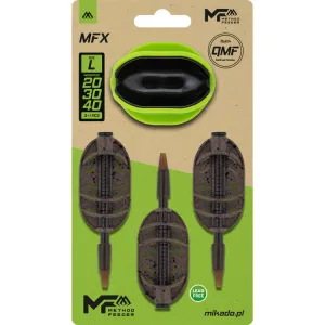 Zestaw Mikado MFX Method Feeder L 20+30+40 g + Forma