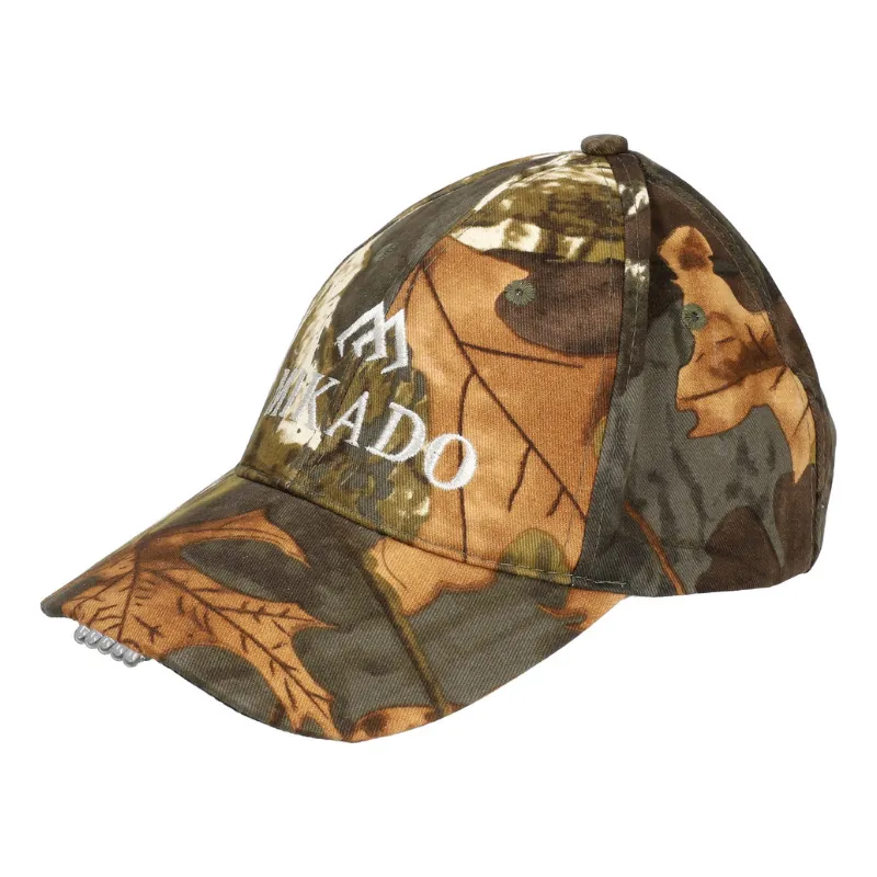 Czapka z daszkiem LED Camo Mikado z diodami LED