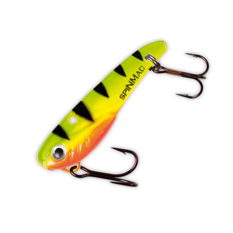 SpinMad Cykada Ukleja 0313 2,5 g – kontrastowa cykada UL na okonie i klenie