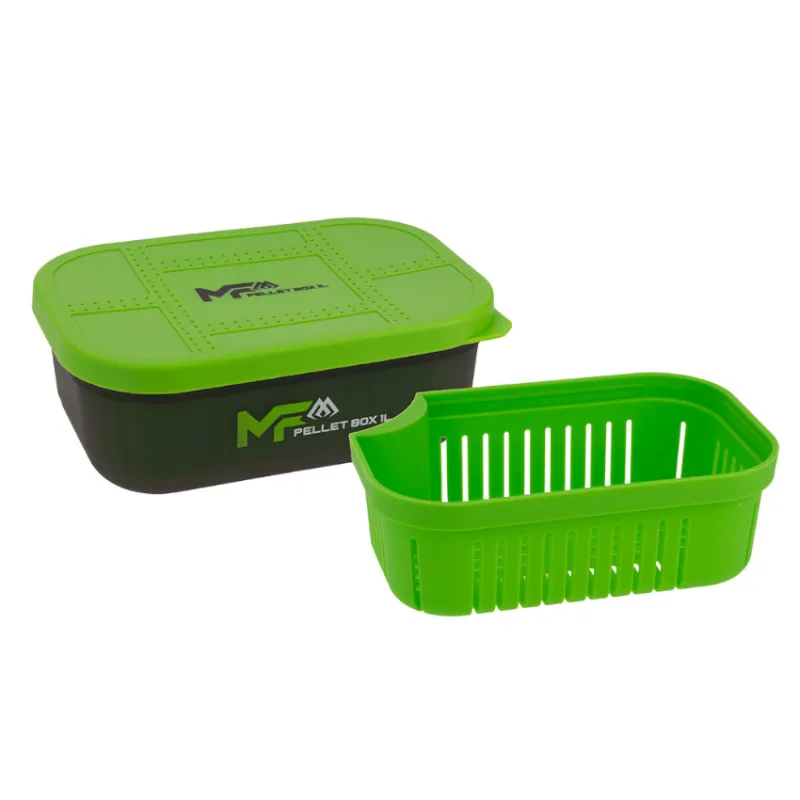 Pudełko Pellet Box z sitkiem 1L Mikado do namaczania pelletu