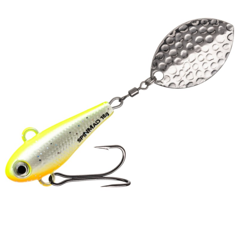 SpinMad JAG 0904 – wirujący ogonek 18 g, 8 cm | agresywna praca, dalekie rzuty
