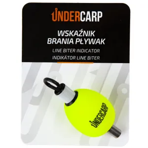 Wskaźnik Brania Pływak Line Biter Indicator Żółty do Karpiowania