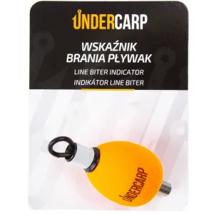 Wskaźnik Brania Pływak Line Biter Indicator Pomarańczowy do Karpiowania