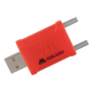 Ładowarka Mikado z akumulatorami LIR425 USB-C