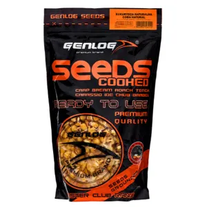 Ziarna zanętowe Genlog Kukurydza – Łubin Mix 1 kg | Cooked Seeds
