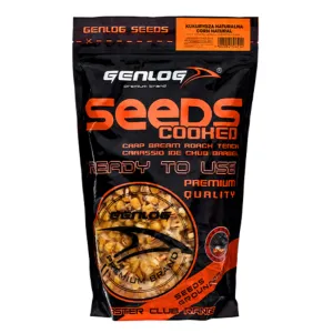 Ziarna zanętowe Genlog Kukurydza Naturalna 1 kg Cooked Seeds