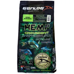 Zanęta Genlog Hemp Nirvana 1 kg – konopna zanęta na ryby karpiowate