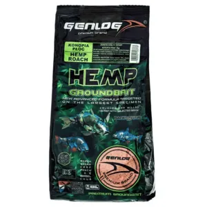 Zanęta Genlog Hemp Konopia Płoć 1 kg – zanęta na płocie