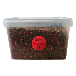 Multipack 3w1 Truskawka Feeder Bait – pellet, liquid i przynęta