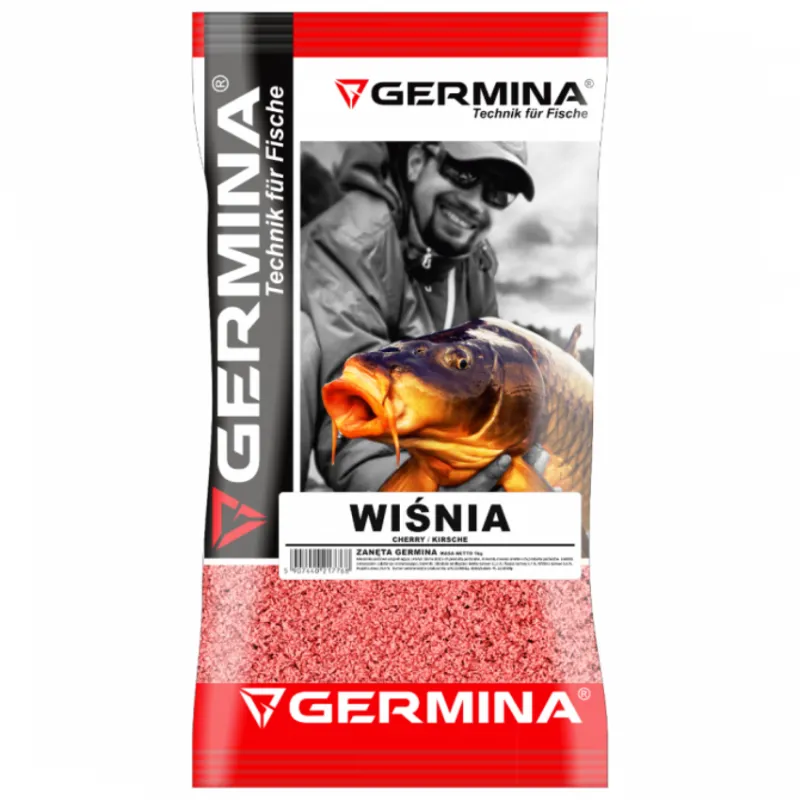 Zanęta Genlog Germina WIŚNIA 1 kg – zanęta o aromacie wiśni