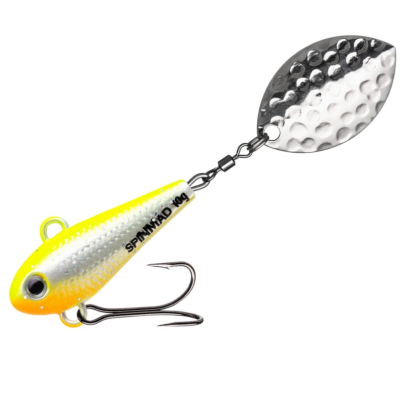 Spinmad WIR 0801 10 g – wirujący ogonek 7 cm na okonia, pstrąga i szczupaka