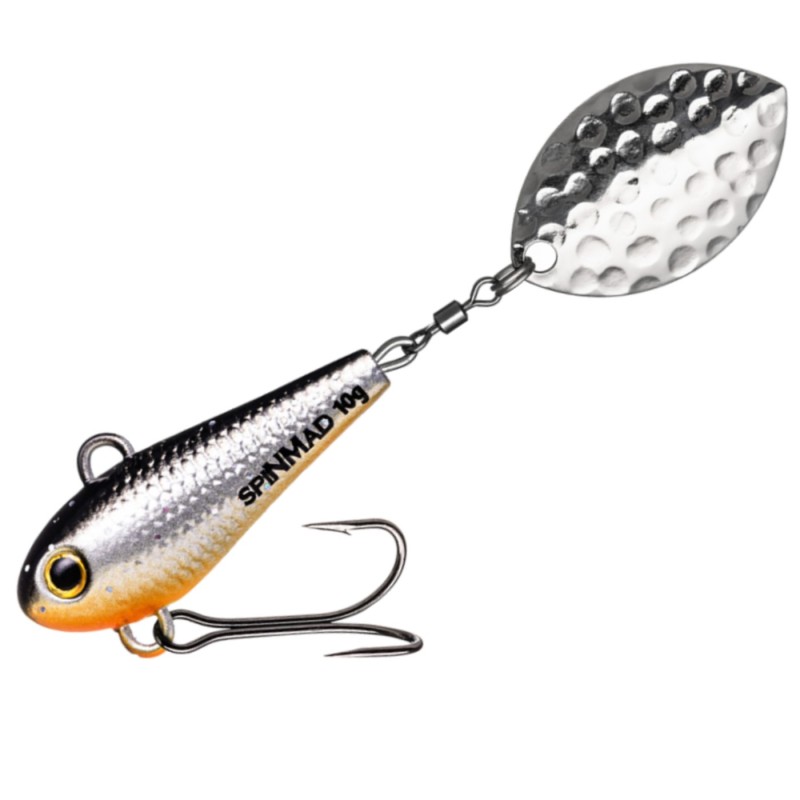 Spinmad WIR 0805 10 g – wirujący ogonek 7 cm na okonia, pstrąga i klenia