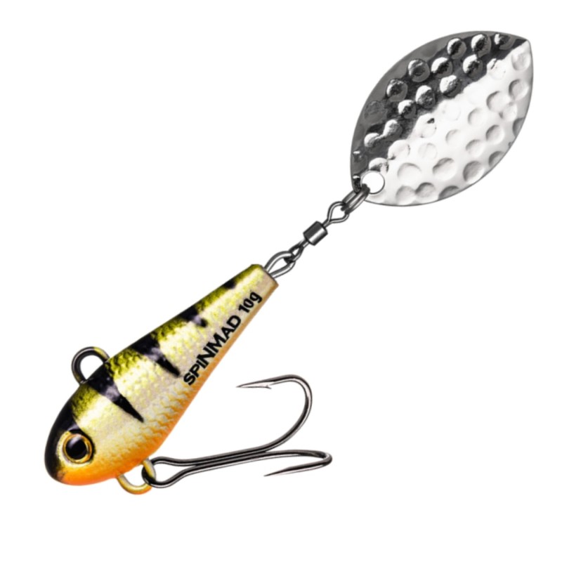 Spinmad WIR 0807 10 g – wirujący ogonek 7 cm na okonie, pstrągi i klenie