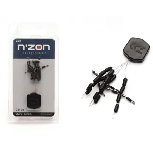 System Daiwa N'ZON Heli Feeder Rig L – szybkozłączka 5 szt.