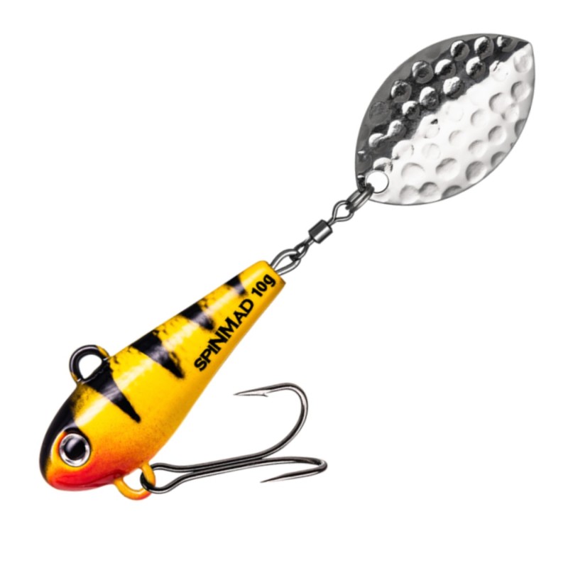 Spinmad WIR 0814 10 g – wirujący ogonek 7 cm na okonia, pstrąga i klenia