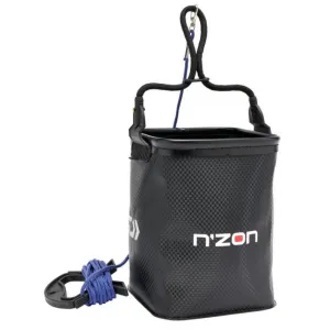 Wiaderko Daiwa N'ZON Foldable EVA Bucket 5 L z liną 10 m