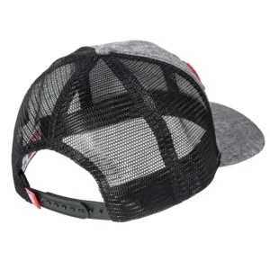 Czapka z daszkiem Lucky John Cap Grey/Black – wędkarska